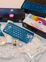 Lip Balm / Gloss Making Bulk Kit + FILLING TRAY SET with Balm