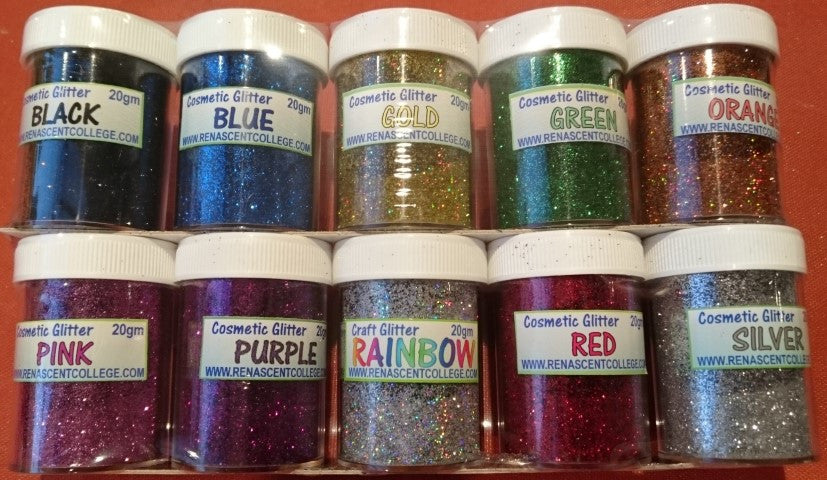 Cosmetic Grade GLITTER 20gm Jar