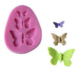 Butterfly Mini (3 cavities) Silicone Soap Mould