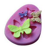 Butterfly Mini (3 cavities) Silicone Soap Mould