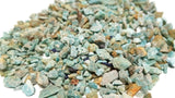 Amazonite Rough Gemstone Chips x 100gm