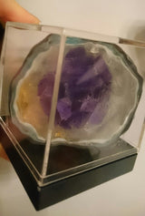 Geode Amethyst Gem Specimen Soap Bar