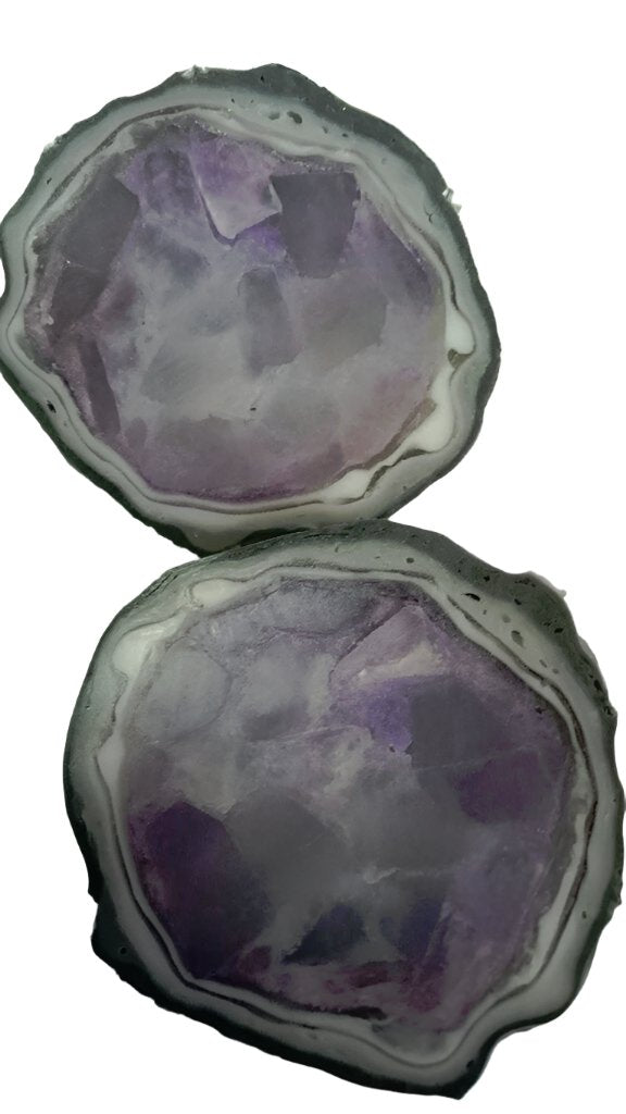 Geode Amethyst Gem Specimen Soap Bar