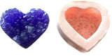 Amethyst Heart Silicone Mould