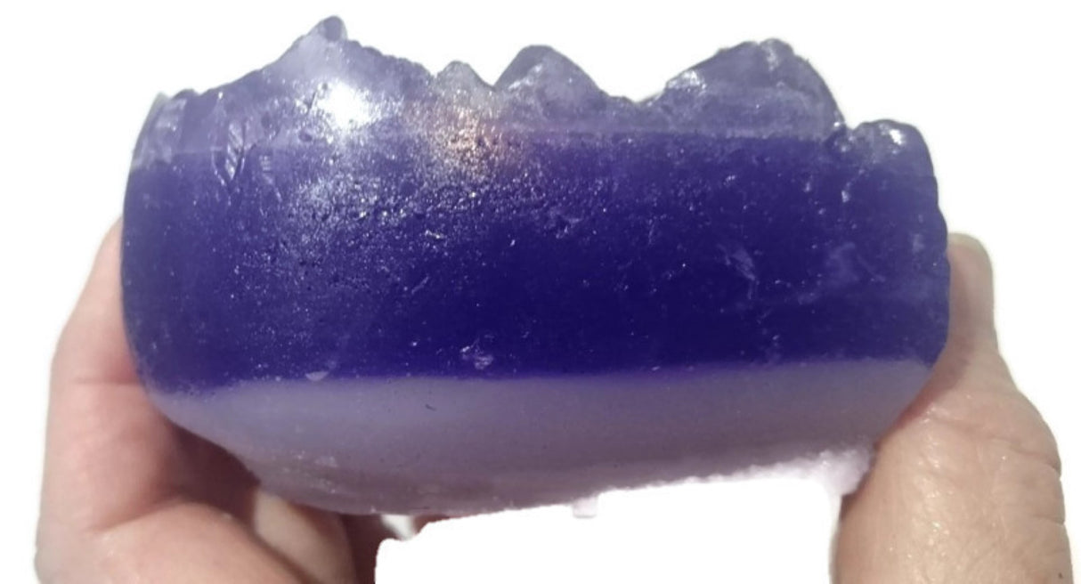 Amethyst Heart Silicone Mould