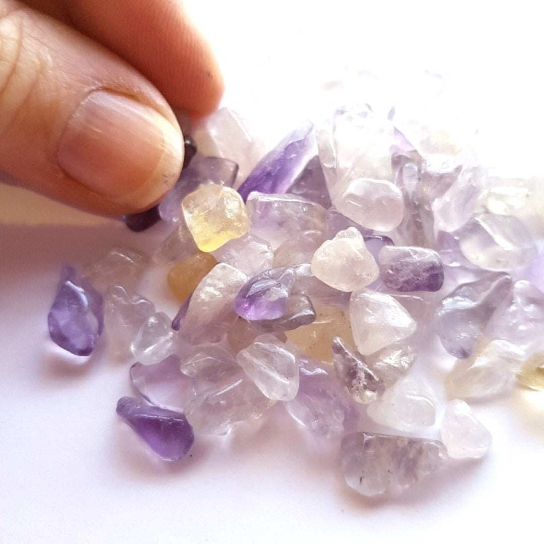 Amethyst Tiny Tumbled Gemstone Crystals