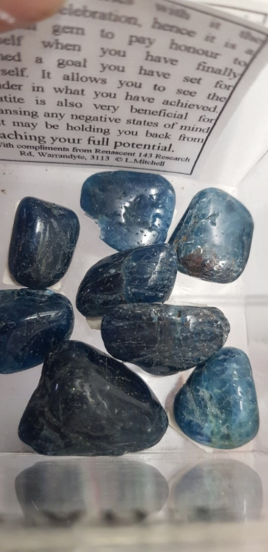 Apatite Tumbled Gemstone Specimen