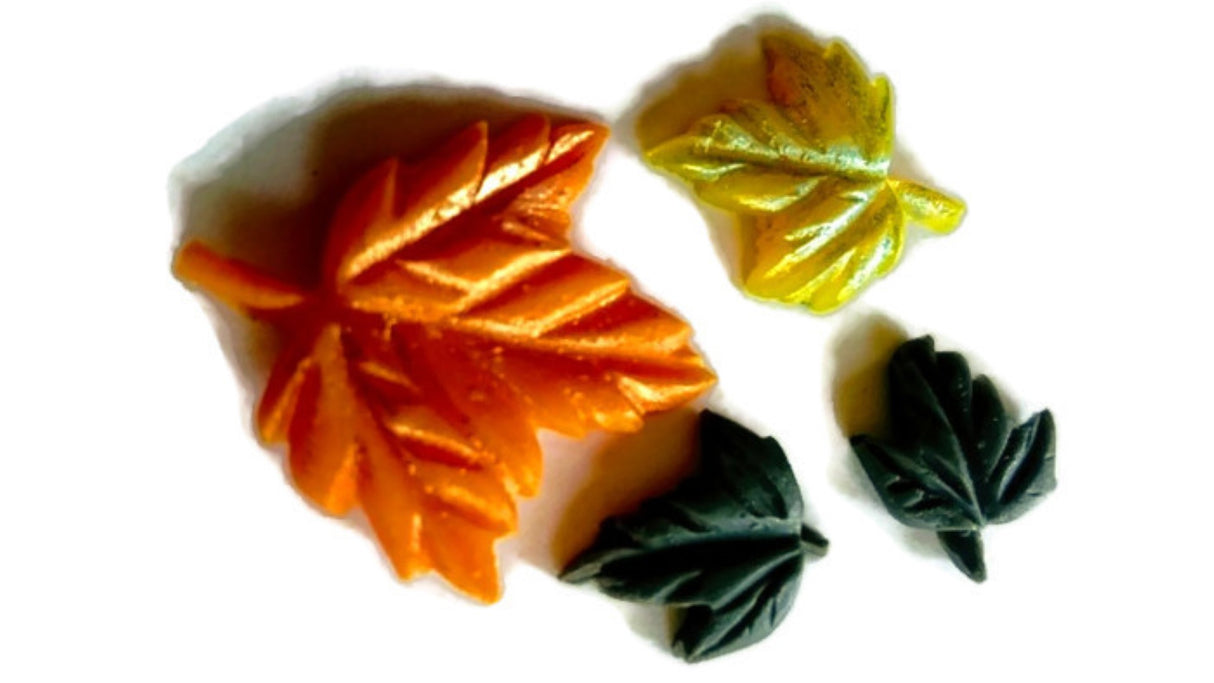 Autumn Leaves Mini Silicone Mould