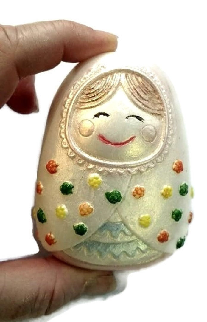 Babushka Baboushka / Matroushka Russian Grandma Doll Silicone Mould