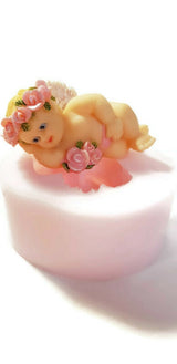 Baby Rose Wreath Silicone Mould