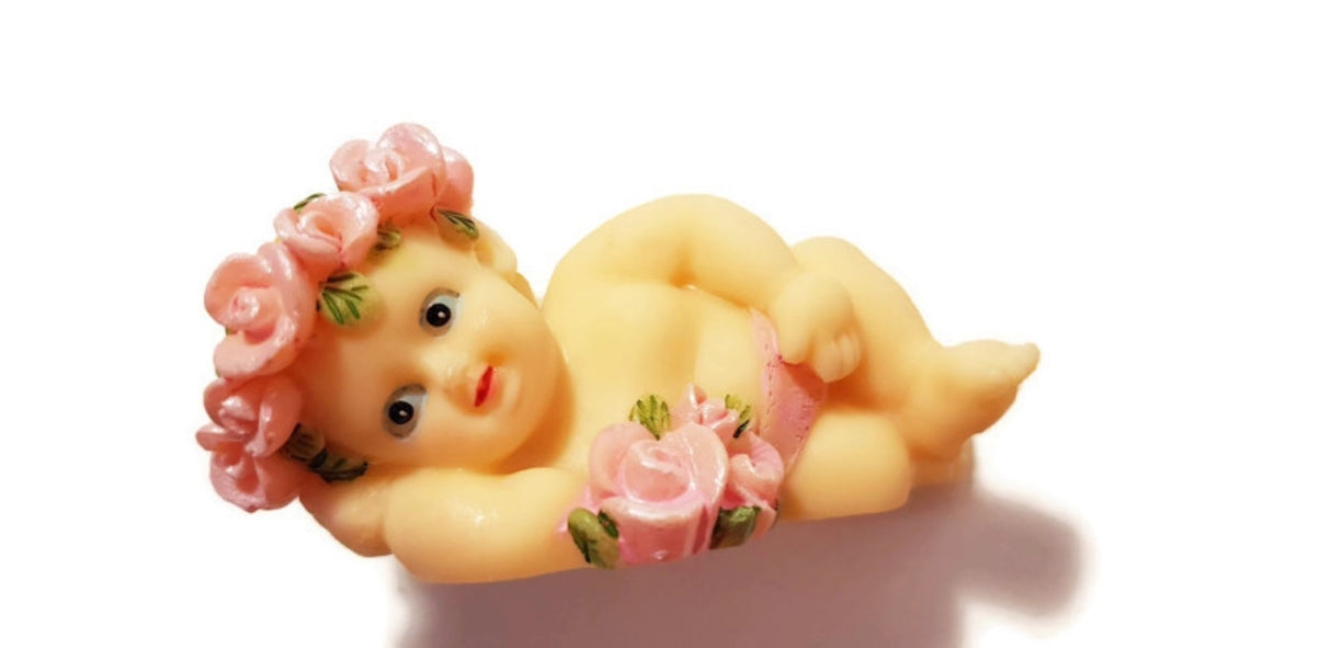 Baby Rose Wreath Silicone Mould