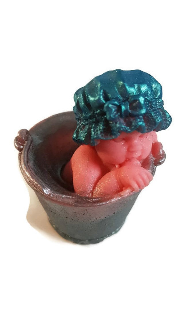 Baby in a Bath / Bucket Silicone Mould