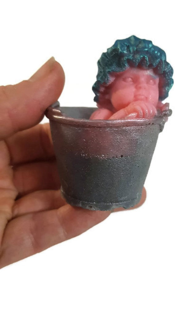 Baby in a Bath / Bucket Silicone Mould