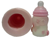 Baby Bottle Flowers Silicone Mould