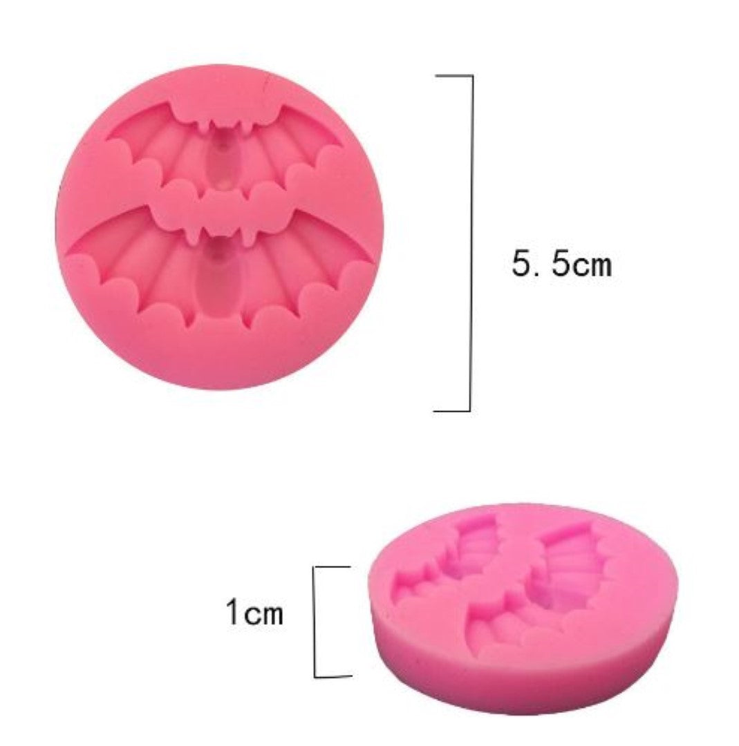 Bat (2 cavities) Silicone Mould