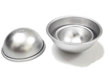 Metal Bath Bomb Sphere Mould 55mm