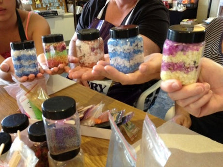 Bathing Crystals / Milk Bath Workshop Class