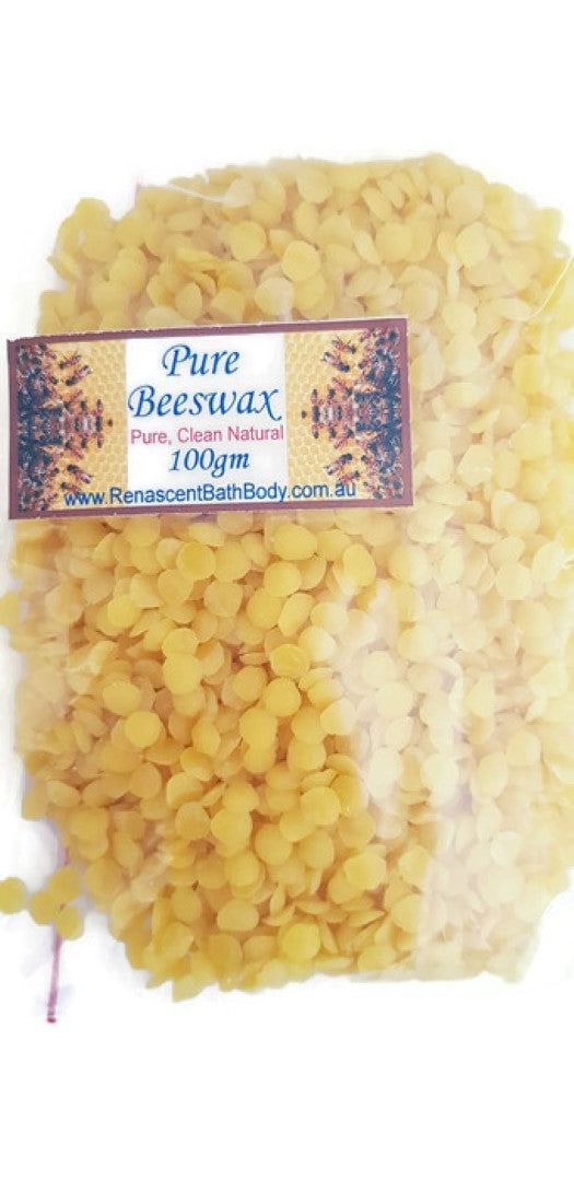 Beeswax Beads Natural Yellow