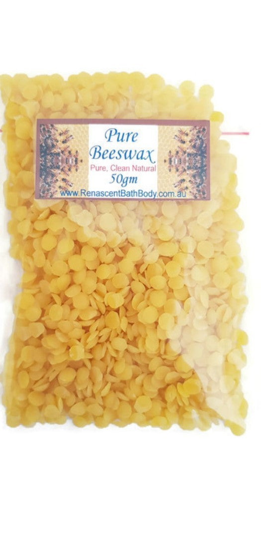 Beeswax Beads Natural Yellow