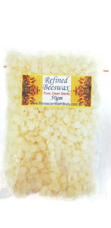 Beeswax Beads White Refined