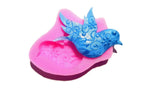 Bird Floral Silicone Mould