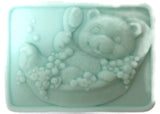 Bubble Bear Bathing Silicone Mould