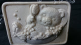 Bubble Bear Bathing Silicone Mould