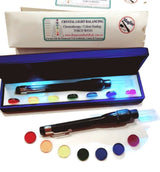 Crystal Light Balancing Torch Set, Colour Healing