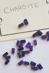 Charoite Tumbled Polished Gemstone Beads