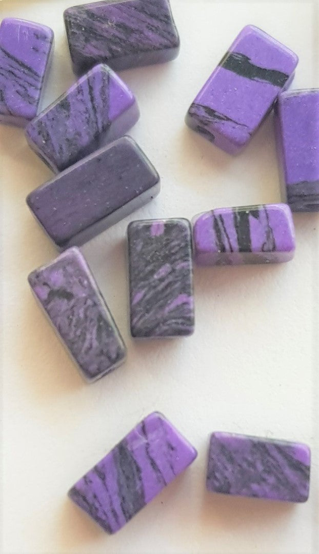 Charoite Tumbled Polished Gemstone Beads