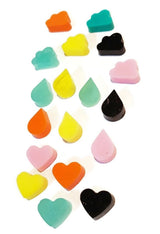 Cloud, Heart, Drip Raindrop 45 Cavity Silicone Mould