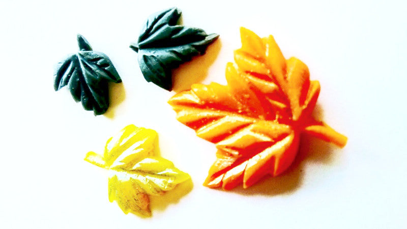 Autumn Leaves Mini Silicone Mould