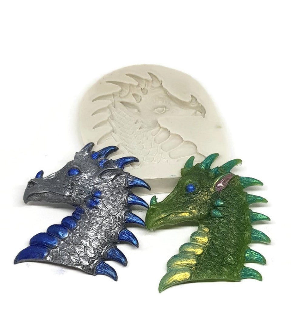 Dragon Face Silicone Mould