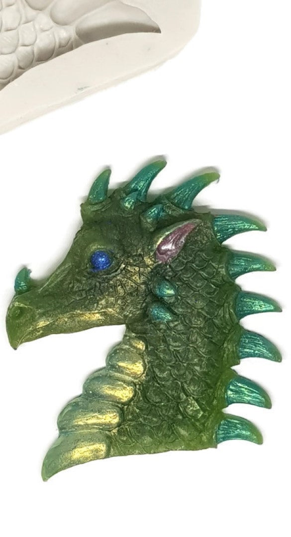 Dragon Face Silicone Mould