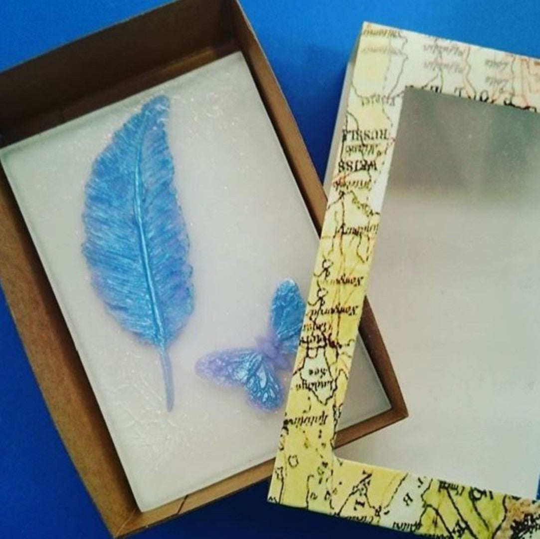 Feathers (4 Cavities) Silicone Mould