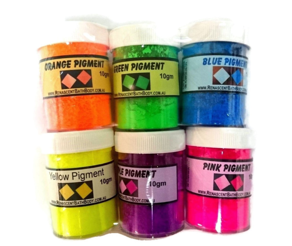 Yellow Neon Pigment Colour - Powder