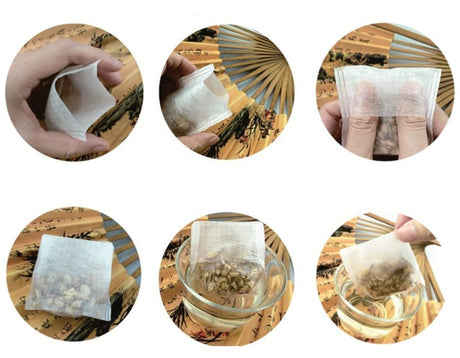 Tea Bags Unfilled -  Fold Seal