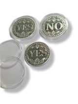 YES NO Fortune Telling Prediction Coin Gift Boxed Blessed