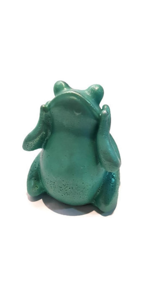 Frog Sitting Up Silicone Mould