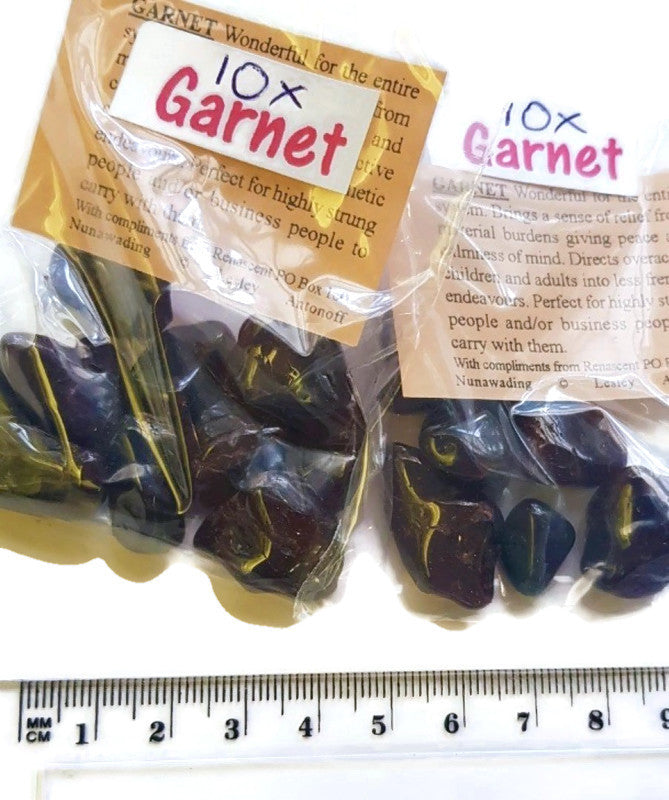 Garnet Tumbled polished