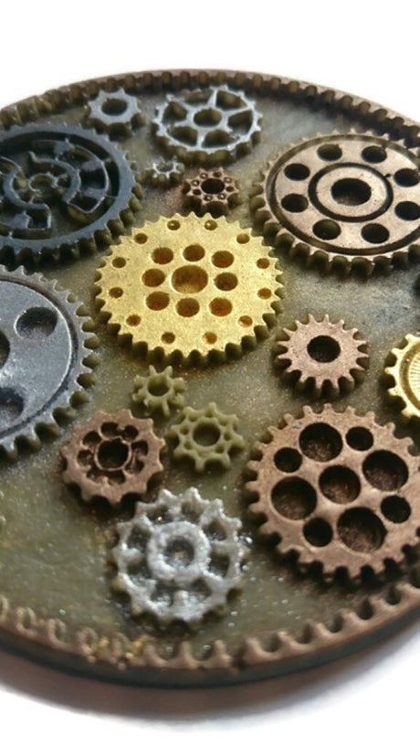 Gears and Cogs Silicone Mould