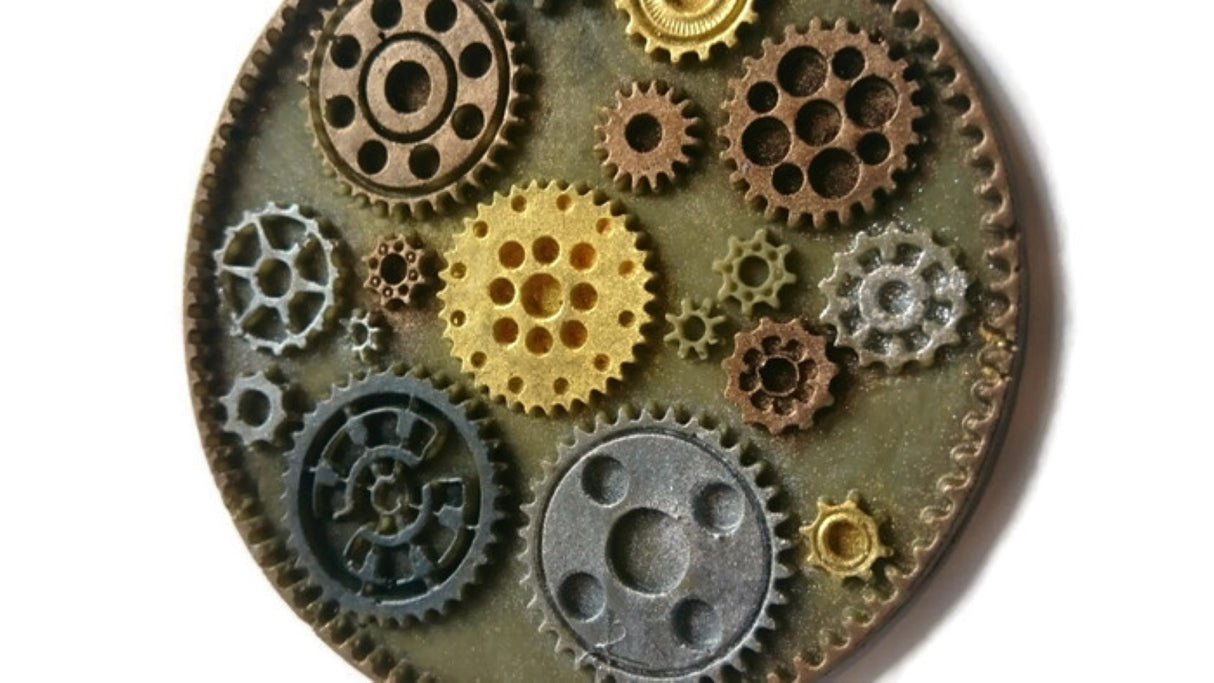 Gears and Cogs Silicone Mould