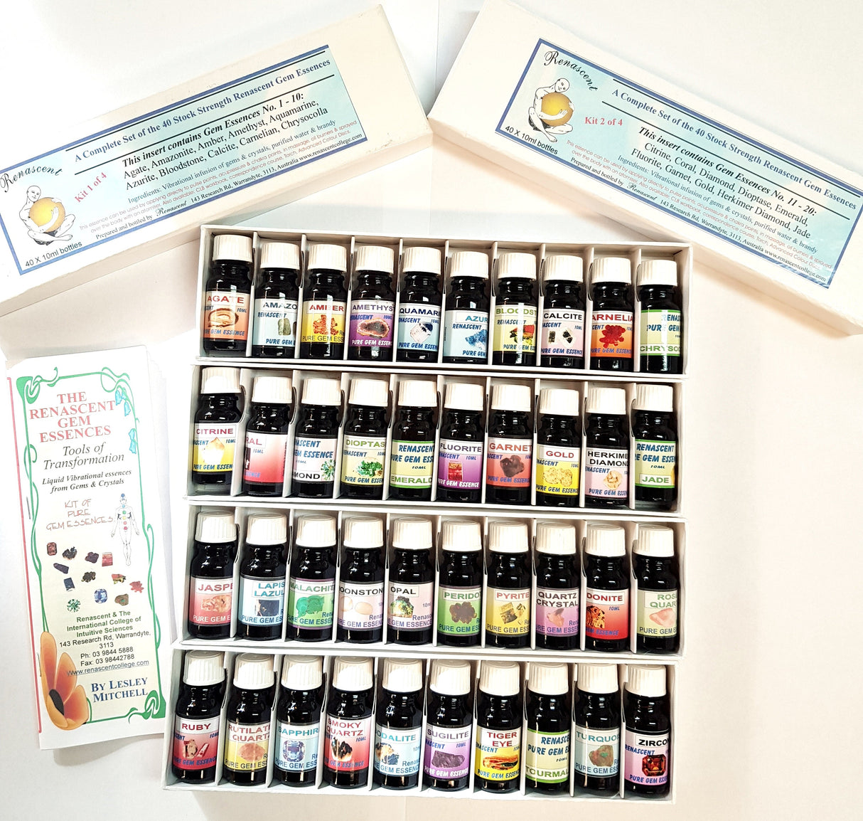 Houses of Life Gem Essence Kit - Set of 10 essences