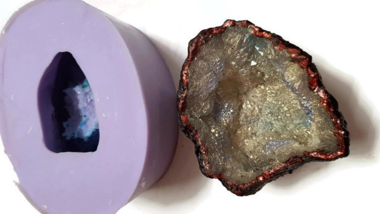 Geode Gemstone Silicone Mould