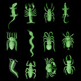 Glow in the dark PLASTIC CRITTERS INSECTS Toys / Embeds