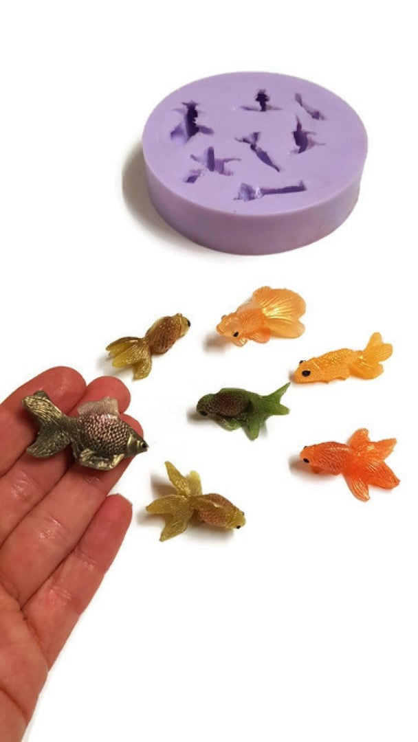 Goldfish Mini (6-7 Cavity) Silicone Mould