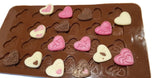 Heart Delicate 24 cavity Chocolate Silicone Mould