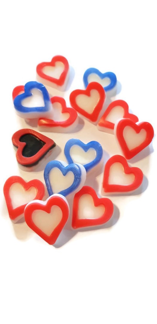 Heart Flourish Chocolate Silicone Mould