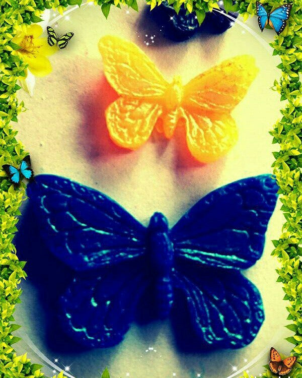 Butterfly Mini (3 cavities) Silicone Soap Mould