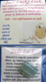 Jade Feng Shui Lock